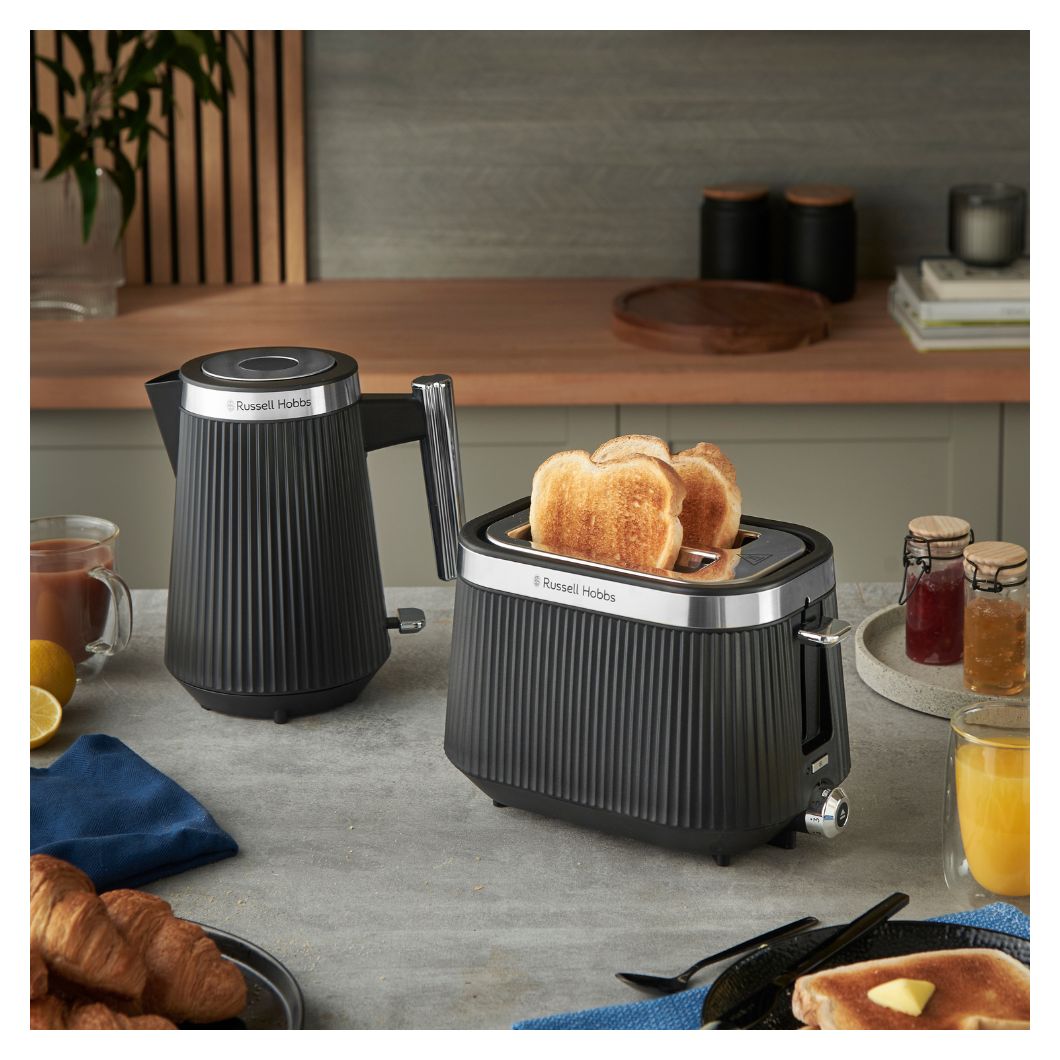 26760-56 Bronte Toaster 980 W 2 Scheibe(n) 6 Stufen  (Schwarz) 