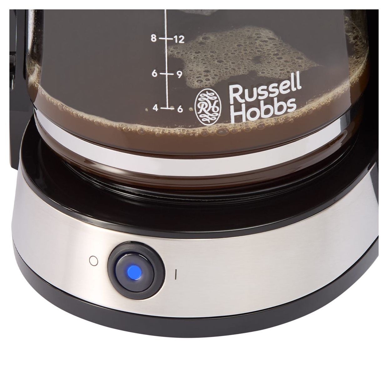 27400-56 Heaton Filterkaffeemaschine 1,2 l  (Edelstahl, Weiß) 