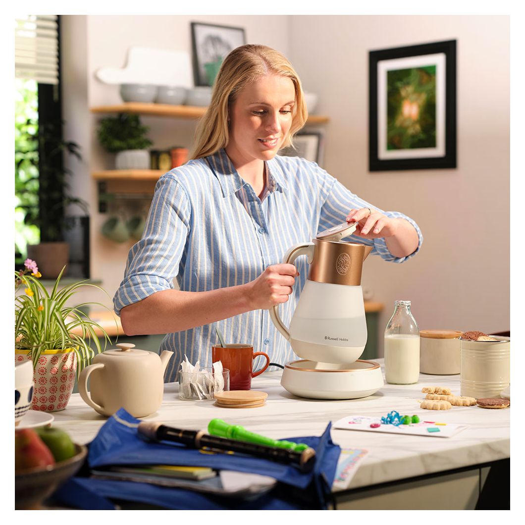 27450-70 Calm 1,7 l Wasserkocher 2400 W  (Gold, Weiß) 