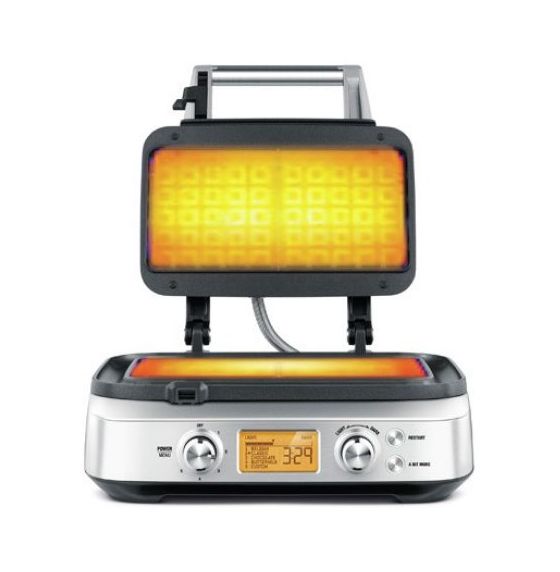 the Smart Waffle Pro Waffeleisen quadratisch für 2 Waffel(n) 