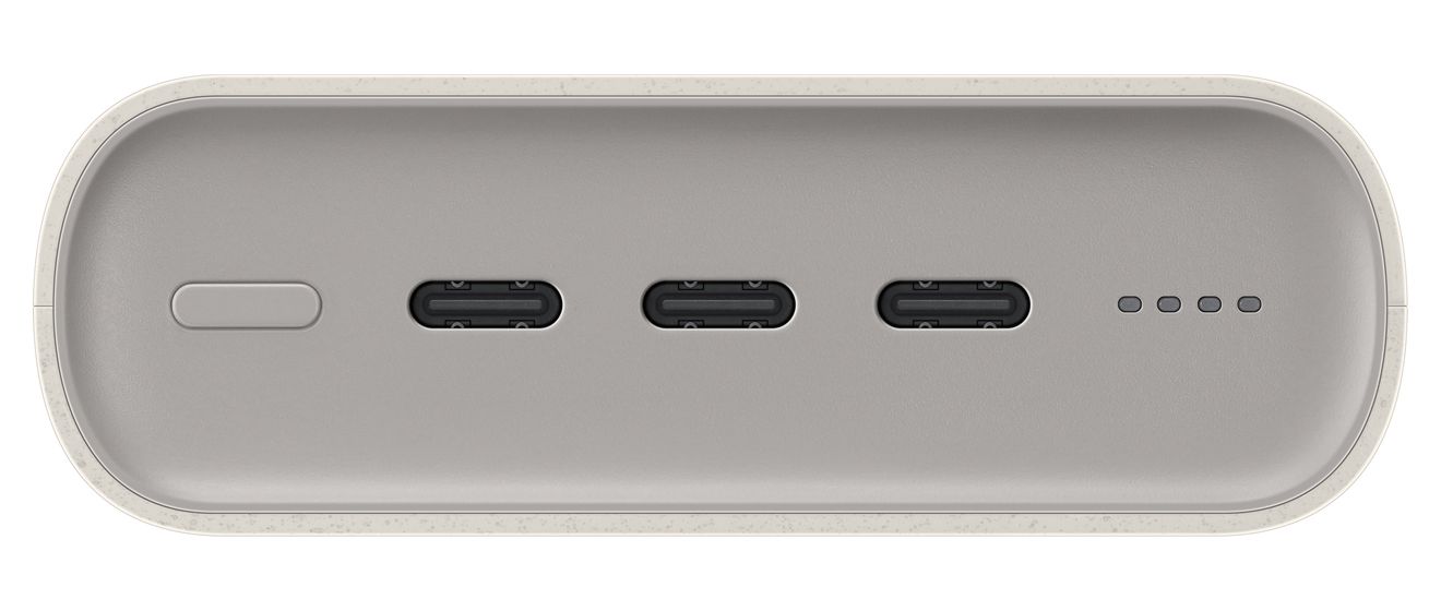 Battery Pack 45W 20000 mAh Powerbank USB Typ-C  (Beige) 