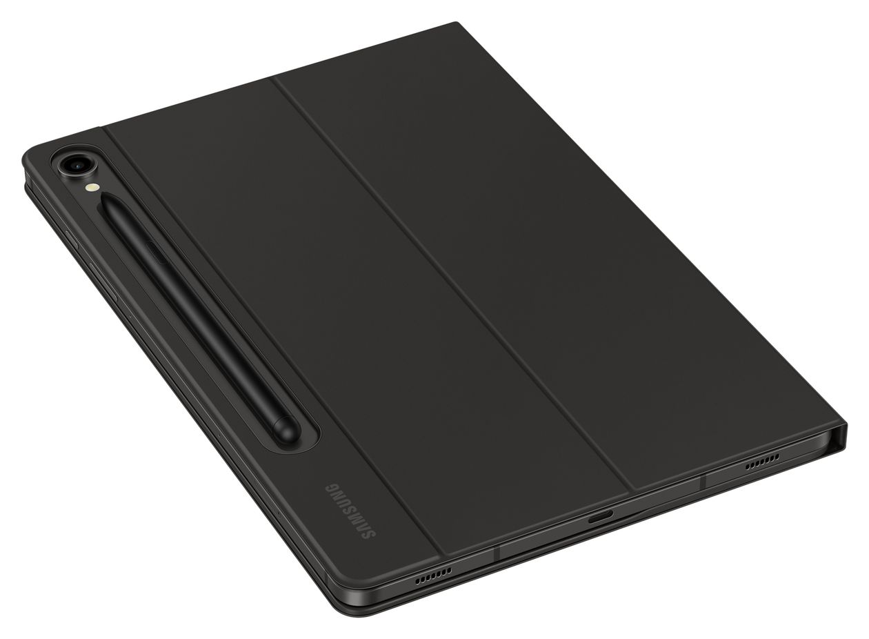 Book Cover Keyboard Slim EF-DX720 für Samsung Galaxy Tab S9, Galaxy Tab S9 FE bis 27,9 cm (11")  (Schwarz) 