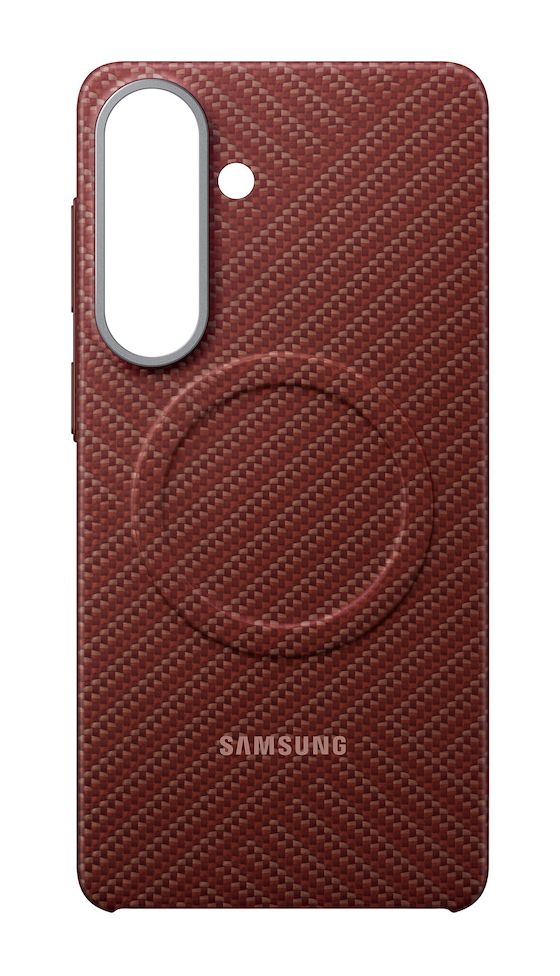 Carbon Magnet Case Cover für Samsung Galaxy S26+  (Rot) 