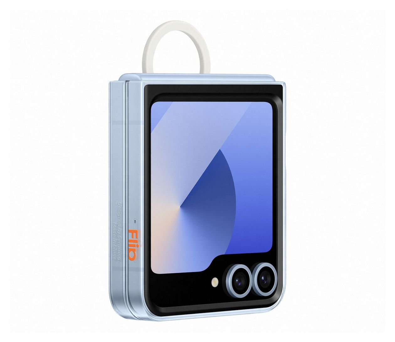 Clear Case Cover für Samsung Galaxy Z Flip6  (Transparent) 