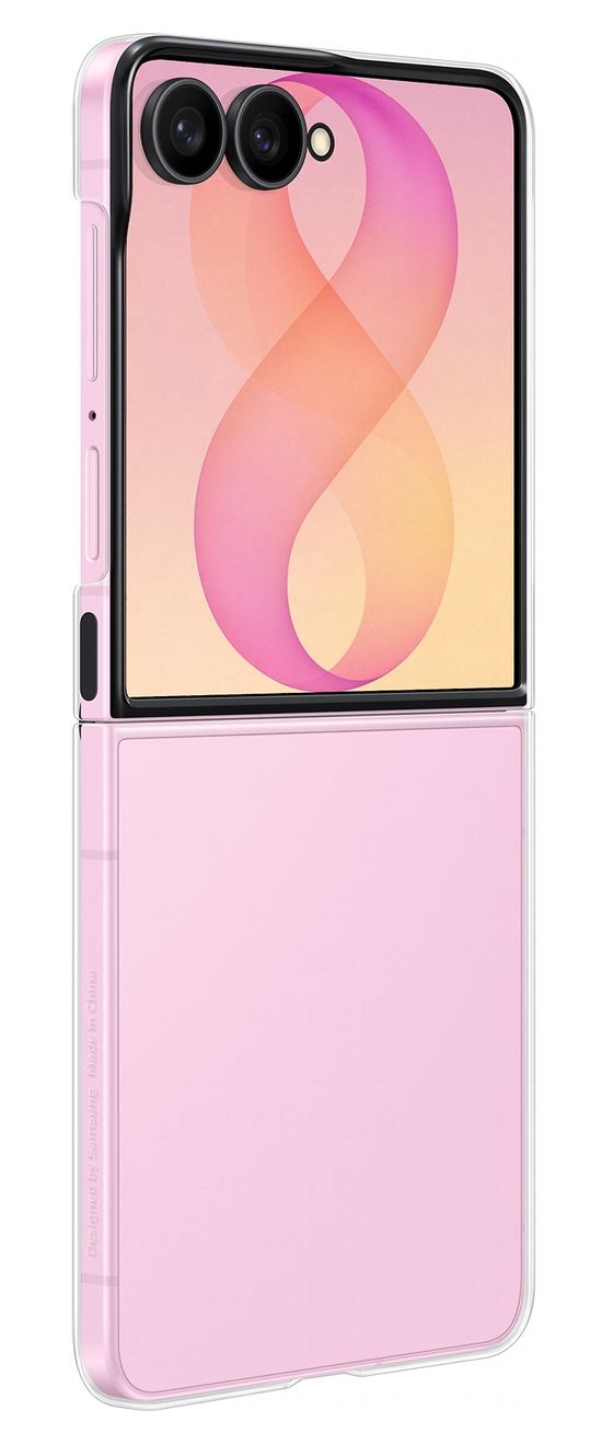 Clear Case Cover für Samsung Z Flip8  (Transparent) 
