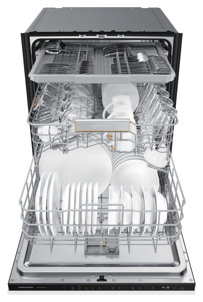 DW60BG750B00ET 60 cm Geschirrspüler vollintegriert (ohne Front) Sehr leise 14 Maßgedecke aquaStop Funktion 