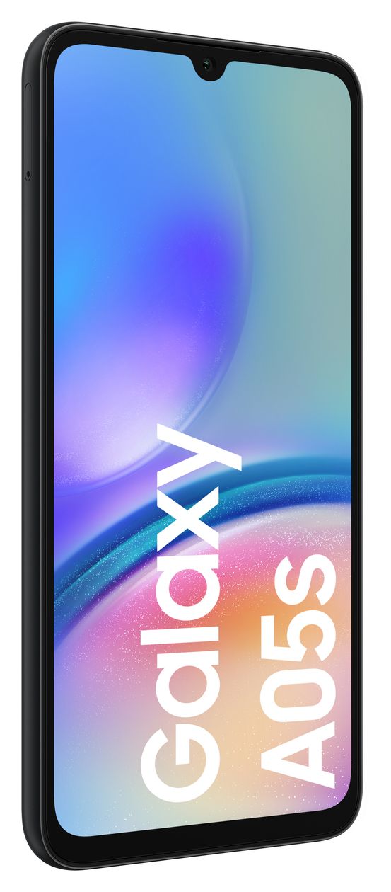 Galaxy A05s 128 GB 4G Smartphone 17 cm (6.7 Zoll) 1,9 GHz Android 50 MP Dreifach Kamera Dual Sim  (Schwarz) 