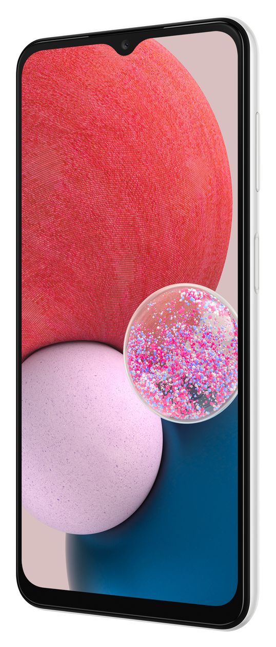 Galaxy A13 64 GB 4G Smartphone 16,8 cm (6.6 Zoll) 1,8 GHz Android 50 MP Vierfach Kamera Dual Sim WiFi 5  (Weiß) 
