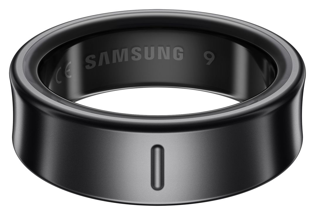 Galaxy Ring Smart Ring Größe 15  (Schwarz) 