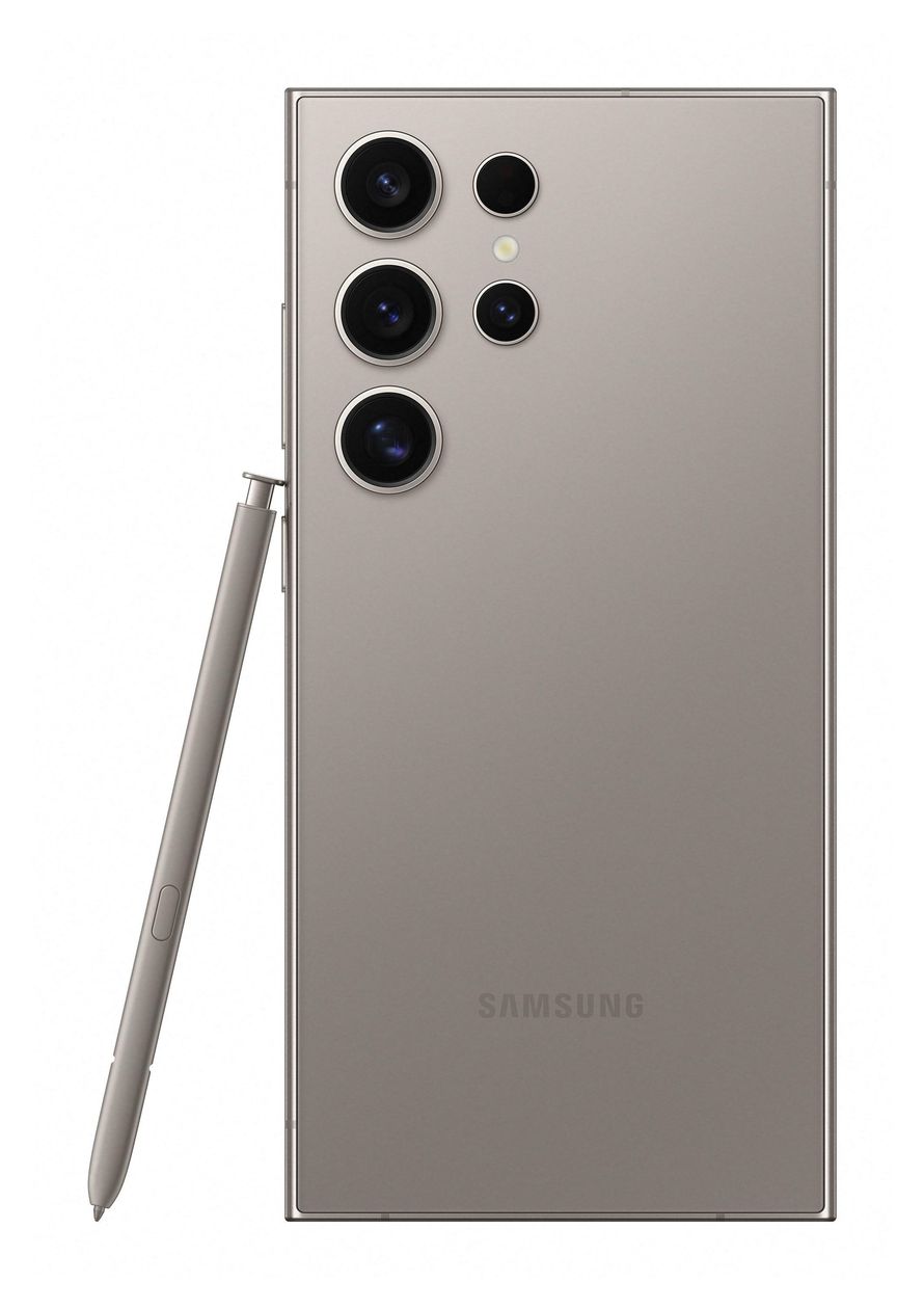 Galaxy S24 Ultra 256 GB 5G Smartphone 17,3 cm (6.8 Zoll) 3,1 GHz Android 200 MP Vierfach Kamera Dual Sim WiFi 7  (Grau, Titan) 