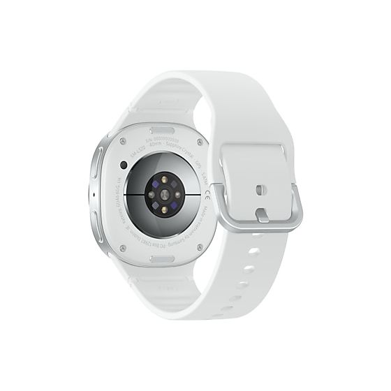 Galaxy Watch8 Digital 40 mm Smartwatch Rund IP68 327 ppi  (Silber) 