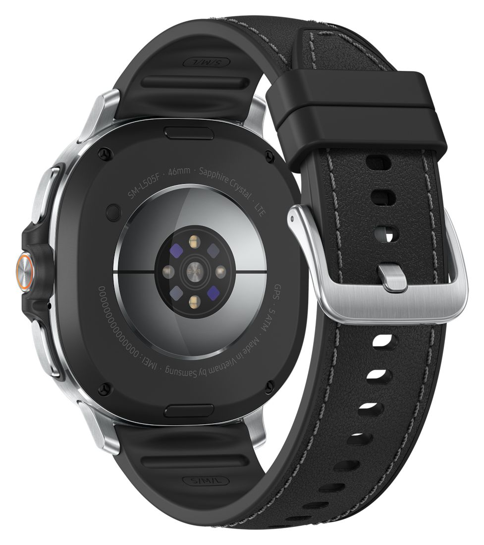 Galaxy Watch8 Digital 46 mm Smartwatch Rund IP68 30 h 327 ppi 4G  (Silber) 
