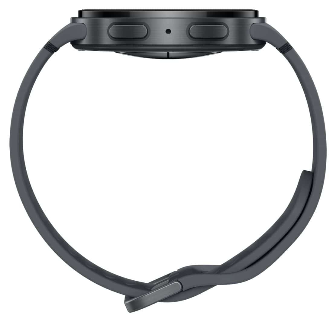Galaxy Watch8 Digital 44 mm Smartwatch Rund IP68 327 ppi  (Graphit) 
