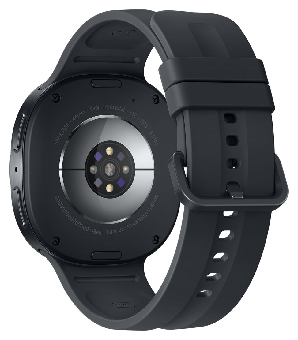 Galaxy Watch9 Digital 44 mm Smartwatch Rund IP68 327 ppi  (Graphit) 