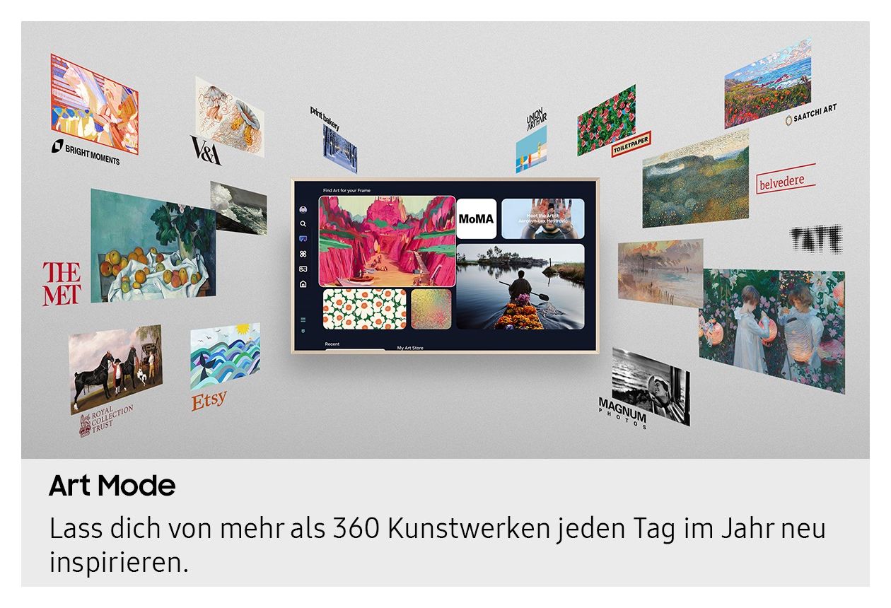 GQ75LS03FWU The Frame Pro NeoQLED 190,5 cm (75 Zoll) Fernseher 4K Ultra HD VESA 400 x 300 mm 