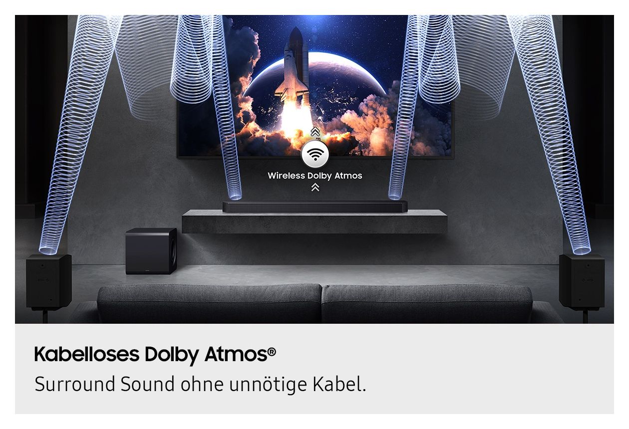 HW-Q935GF/ZG Soundbar 9.1.4 Kanäle  (Schwarz, Titan) 