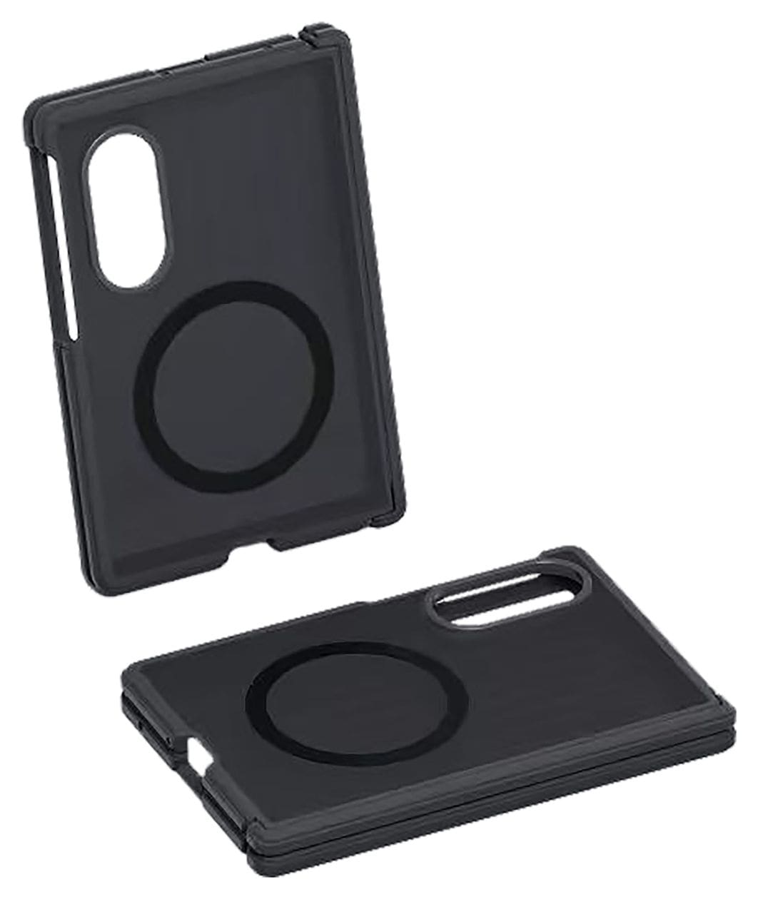 Hybrid Shield Magnet Case Cover für Samsung Galaxy Z Fold8  (Schwarz) 