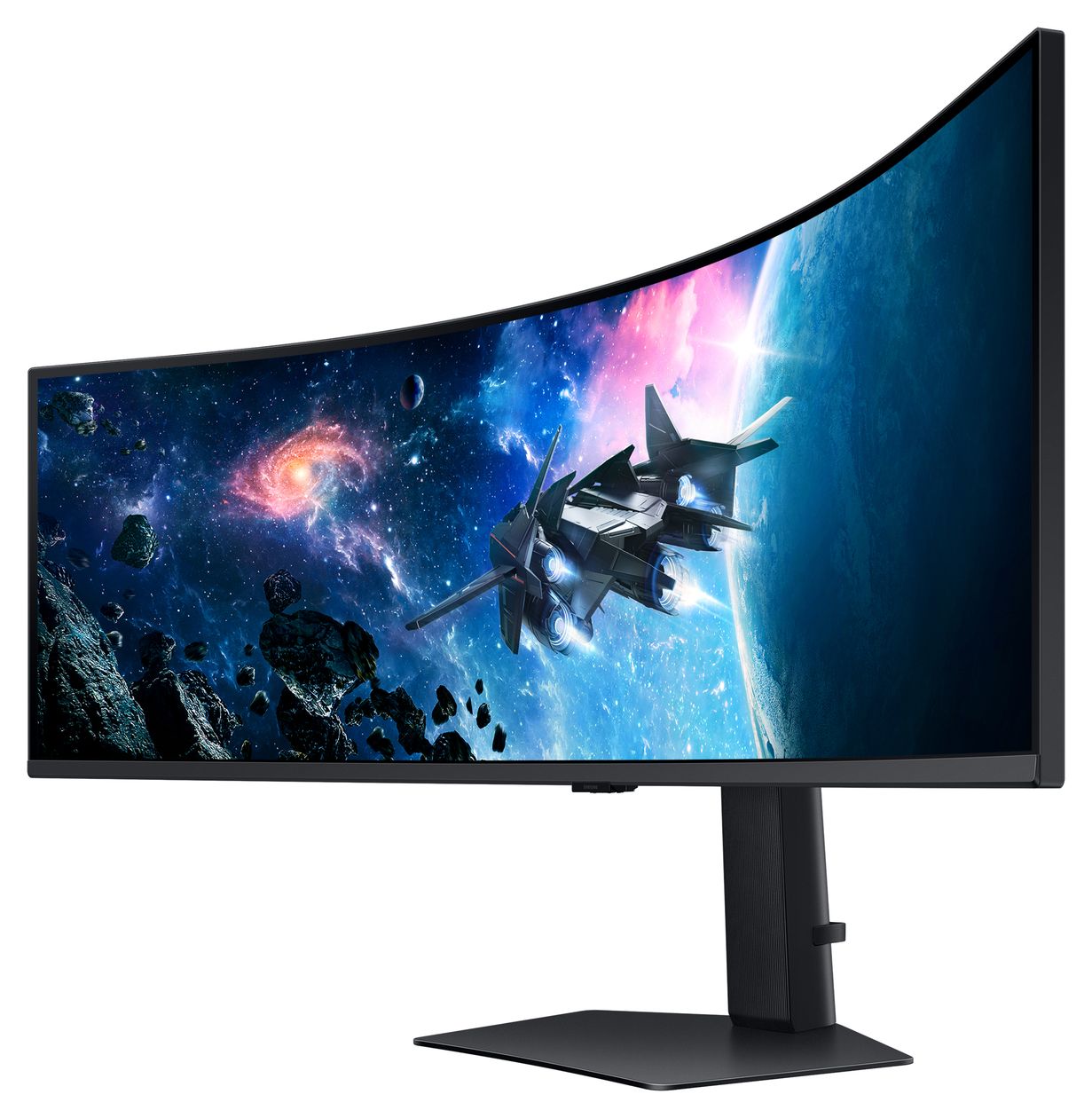 Odyssey G9 LS49CG954EUXEN Quad HD Monitor 124,5 cm (49 Zoll) 32:9 1 ms 450 cd/m²  (Schwarz) 