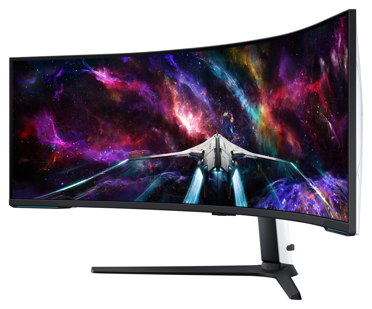Odyssey Neo G95NC LS57CG954NUXEN 4K Ultra HD Monitor 144,8 cm (57 Zoll) 32:9 1 ms 420 cd/m²  (Weiß) 