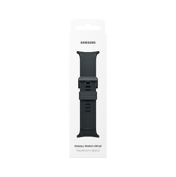 PeakForm Band Armband  50 mm Samsung Galaxy Watch Ultra2  (Schwarz) 