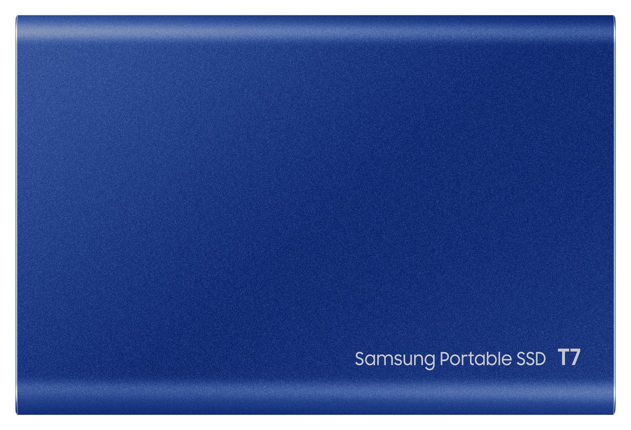 Portable SSD T7 2 TB SSD  (Blau) 
