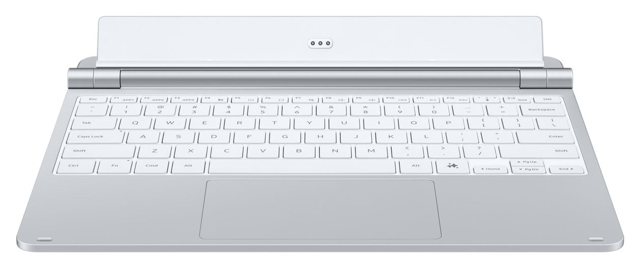 Pro Keyboard für Samsung Galaxy Tab S12+  (Silber) 