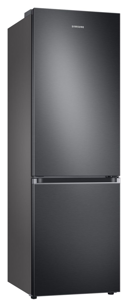 RB34C602CB1 230 l / 114 l Kühl-Gefrierkombi freistehend NoFrost 163 kWh Jahr  (Schwarz, Edelstahl) 
