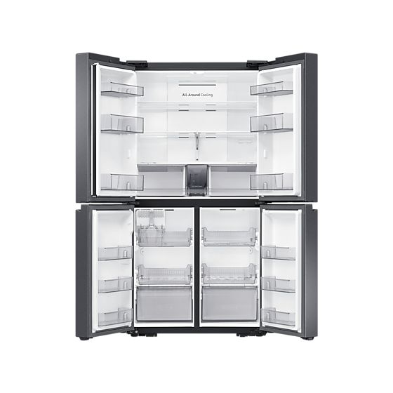 RF59C700EB1 Side-by-Side Kühl-/ Gefrierkombination French Door 390 l / 259 l 362 kWh NoFrost 1746 mm x 912 mm  (Schwarz) 