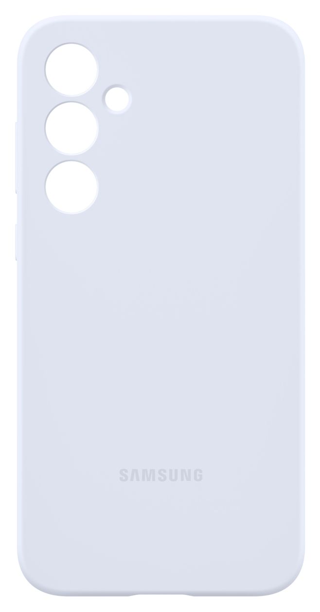 Silicone Cover für Samsung Galaxy A35  (Hellblau) 
