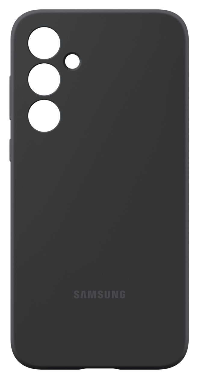 Silicone Cover für Samsung Galaxy A35  (Schwarz) 