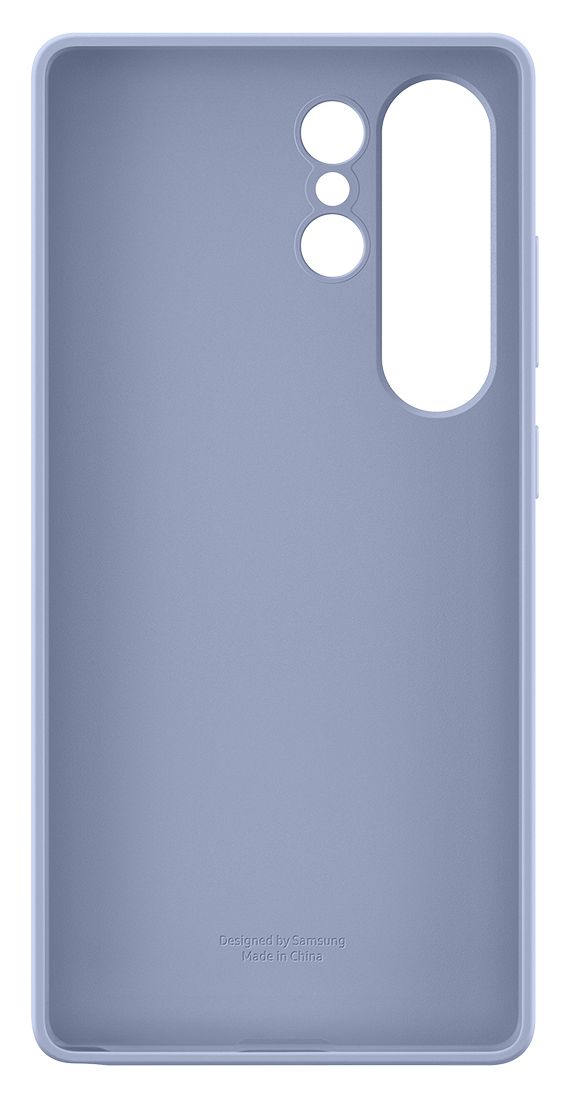 Silicone Case Cover für Samsung Galaxy S25 Ultra  (Hellblau) 