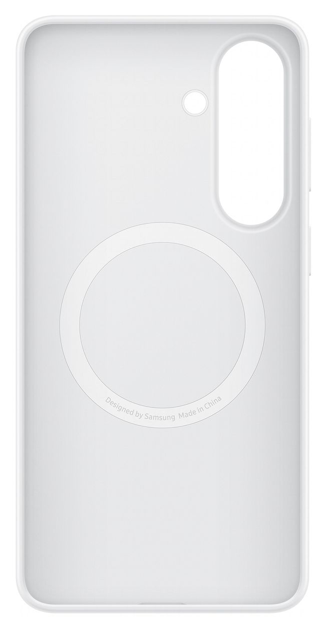 Silicone Magnet Case Cover für Samsung Samsung S26 Plus  (Weiß) 