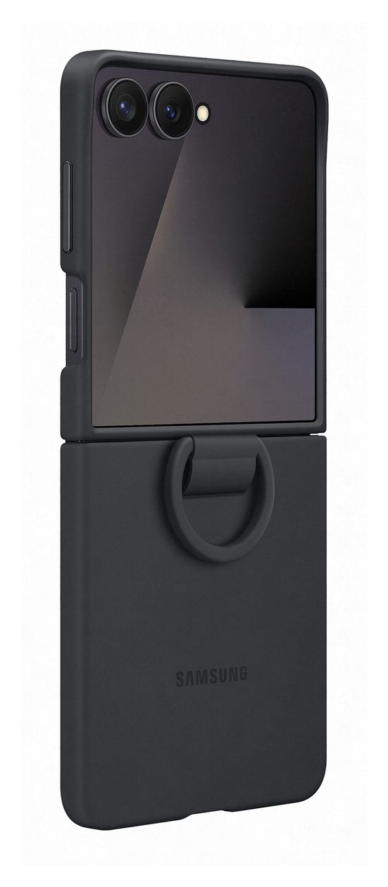 Silicone Ring Case Cover für Samsung Samsung  (Schwarz) 