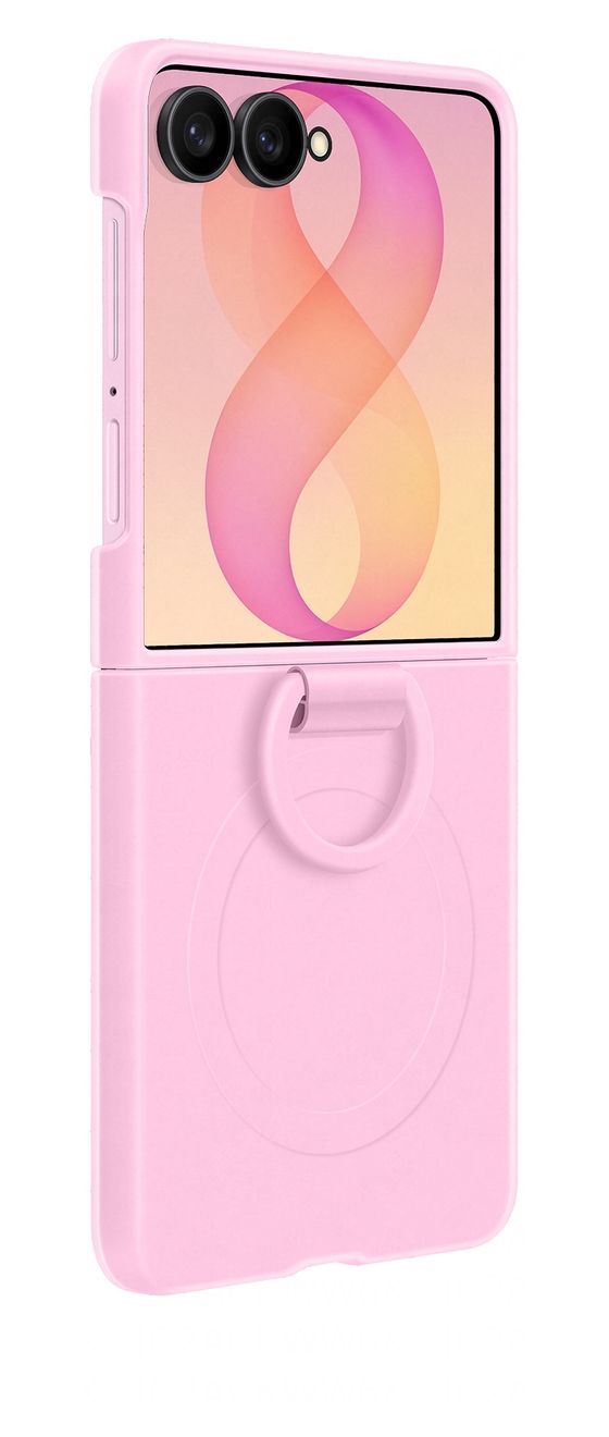 Slim Magnet Case Cover für Samsung Z Flip8  (Pink) 