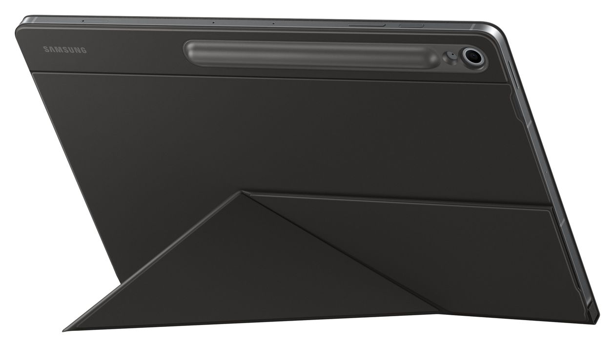 Smart Book Cover für Samsung Galaxy Tab S10 FE+ bis 27,7 cm (10.9") (Schwarz) 
