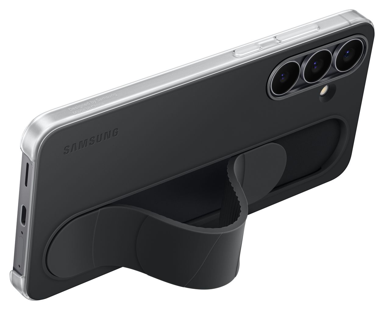 Standing Grip Case für Samsung  (Schwarz) 