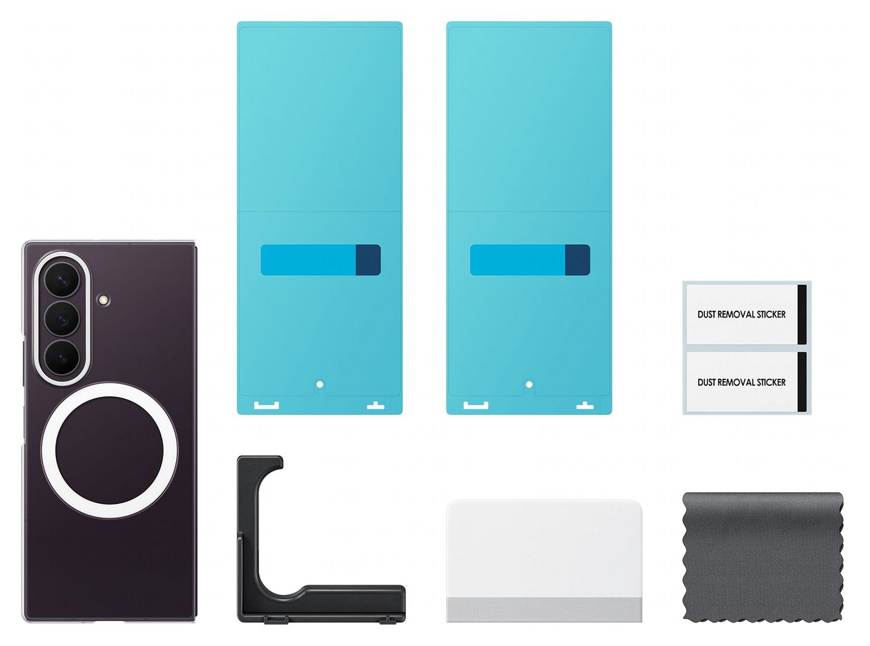 Ultra Clear Magnet Case Cover für Samsung Z Fold8  (Transparent) 