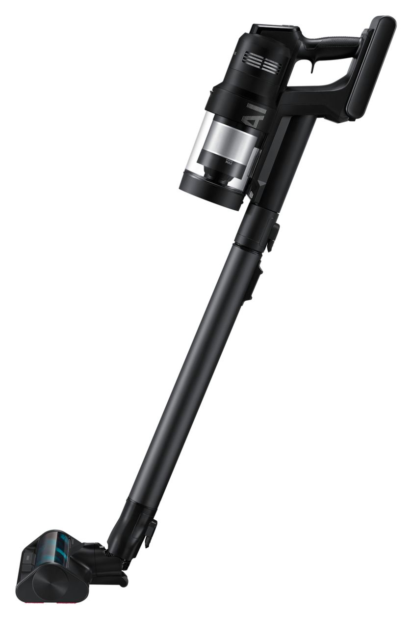 VS90F40EEK Bespoke AI Jet Ultra Akku+ CompleteClean Handstaubsauger mit Staubbeutel bis 160 min Laufzeit 25,2 V HEPA  (Schwarz) 