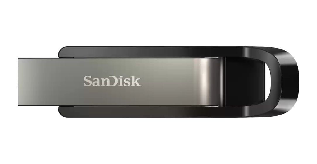 Extreme Go USB Typ-A Stick 128 GB  (Edelstahl) 