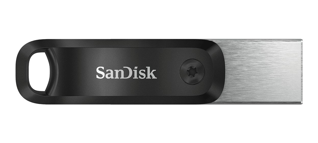 iXpand Go USB Type-A / Lightning Stick 64 GB  (Schwarz, Silber) 