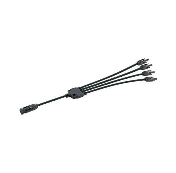 MC4 4in1 Adapterkabel Set 35 cm 