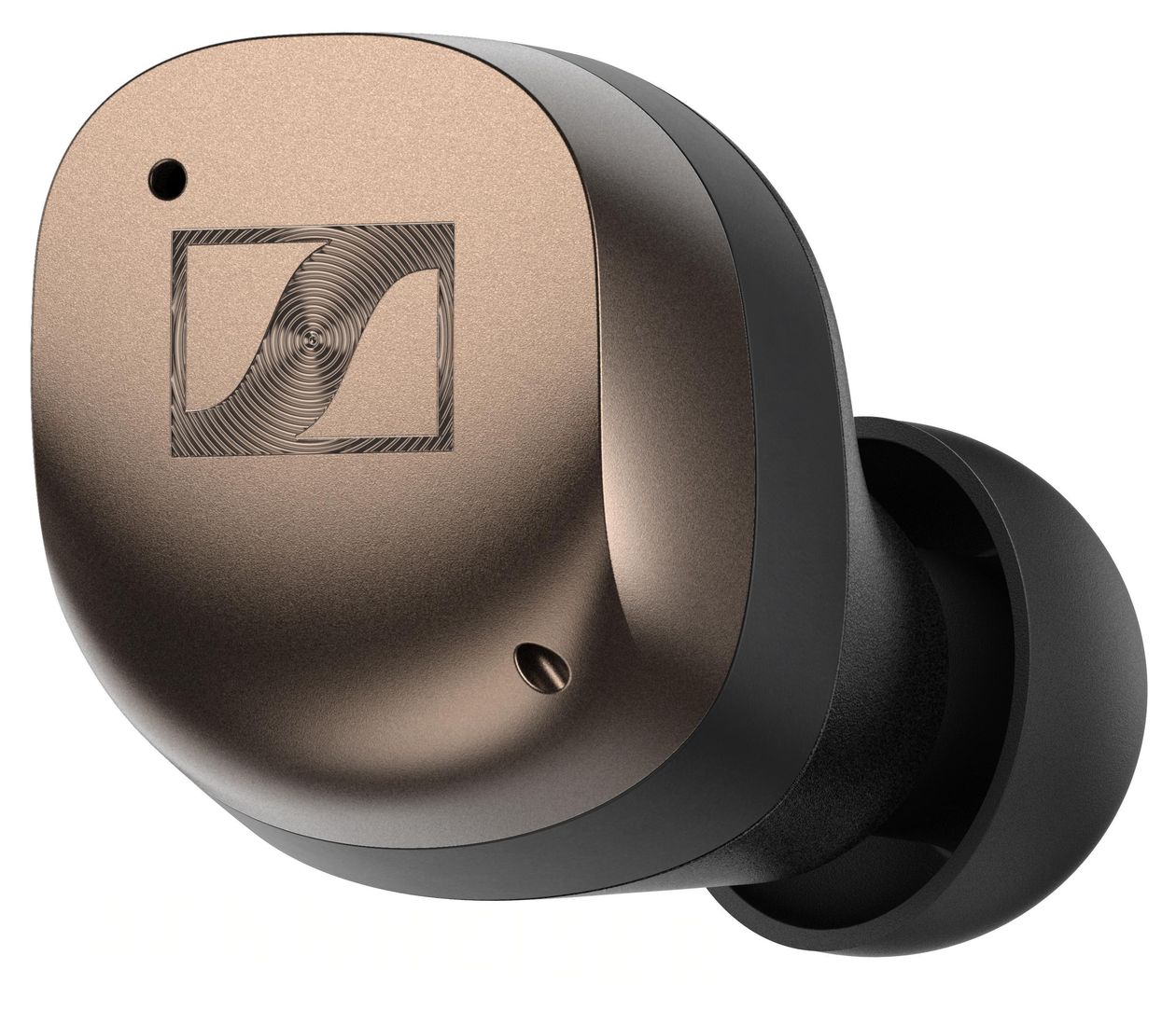 Momentum True Wireless 4 In-Ear Bluetooth Kopfhörer Kabellos TWS IP54 USB Typ-C  (Schwarz, Kupfer) 