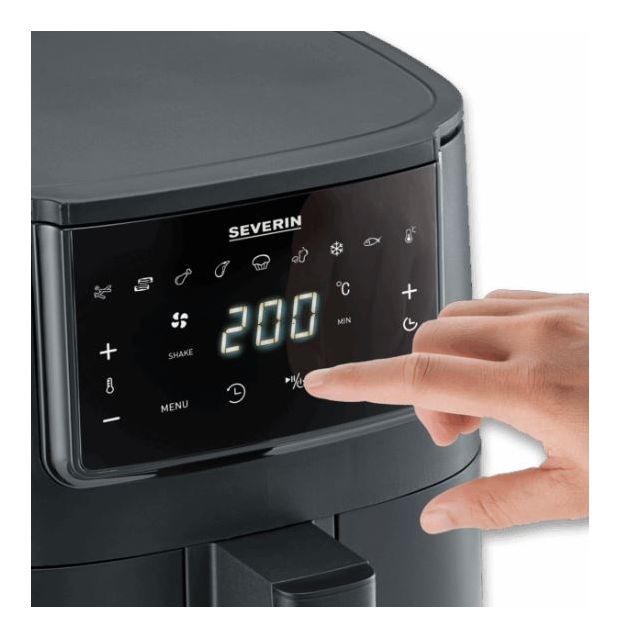 FR2461 Heißluftfritteuse 4 l 1300 W  (Schwarz) 