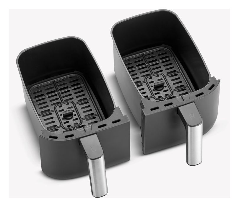 FR2463 Doppel Heißluftfritteuse 8 l 2600 W  (Schwarz) 