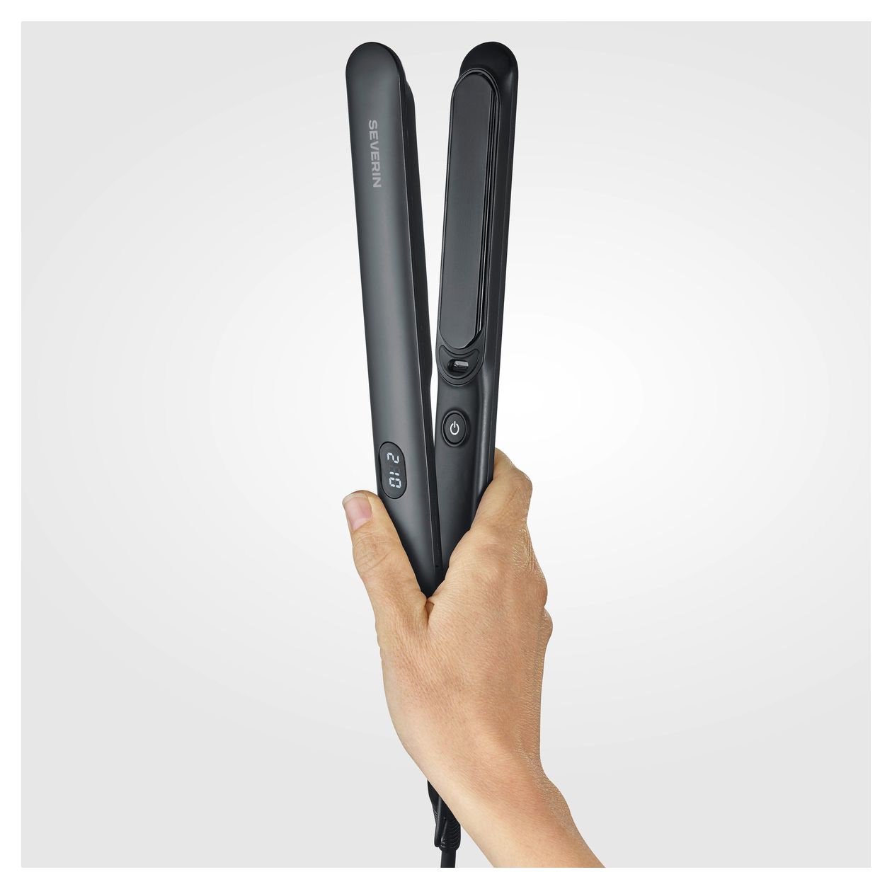 HG0622 Haarglätter 250 W  (Schwarz, Grau) 