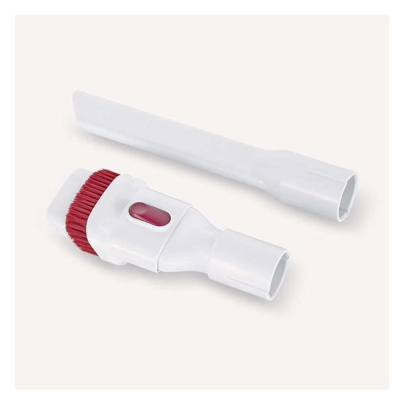 HV7166 Handstaubsauger Beutellos bis 60 min Laufzeit 25,2 V HEPA  (Rot, Weiß) 