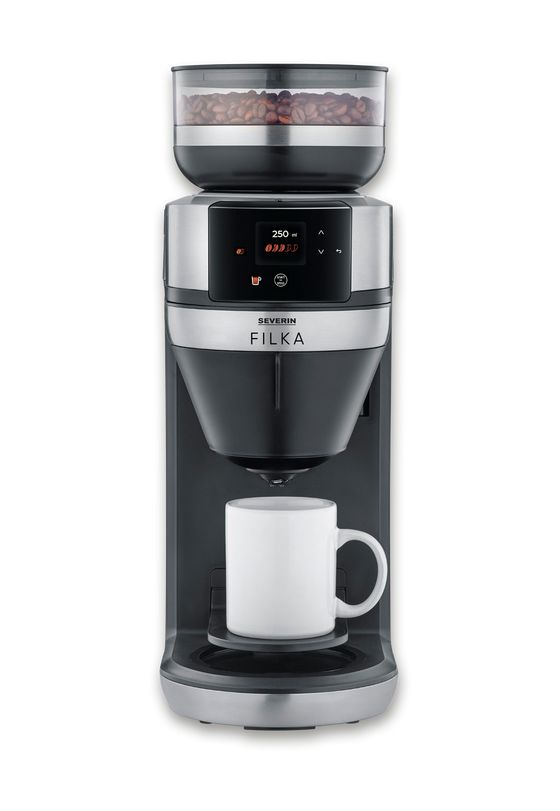 KA4853 1 Tassen Filterkaffeemaschine  (Schwarz, Silber) 