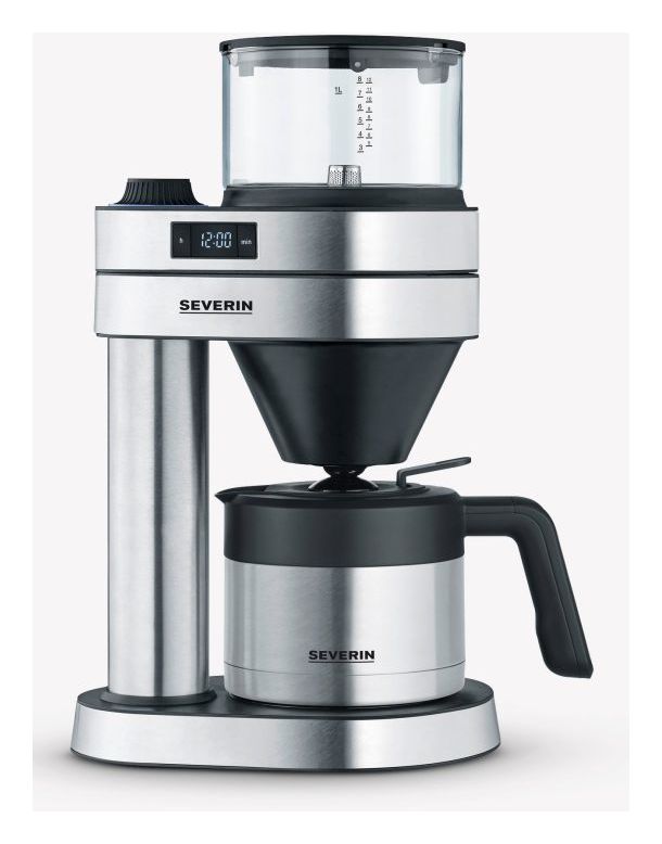 KA5763 Caprice Filterkaffeemaschine 1,0 l (Schwarz, Edelstahl, Transparent) 