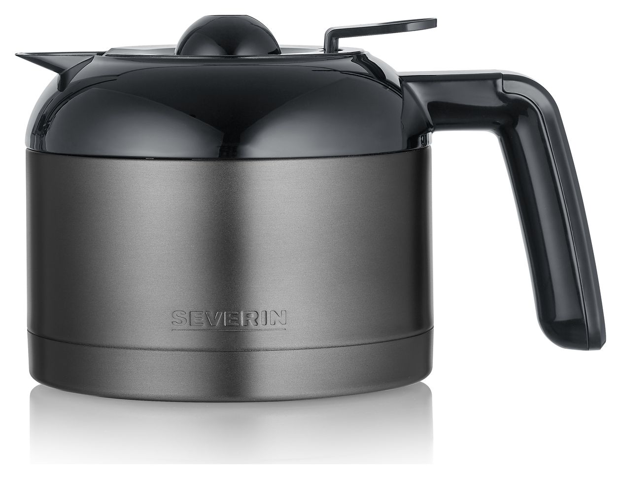 KA9343 8 Tassen Thermo Filterkaffeemaschine 1,0 l  (Schwarz, Edelstahl) 
