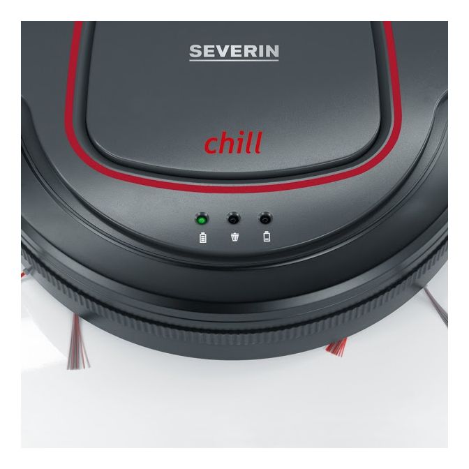 RB7025 Chill Saugroboter 90 min Akku  (Schwarz, Grau, Rot) 